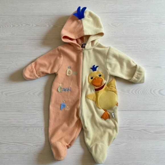 Baby Einstein Colourblock Fleece Coverall 6 Months - Picture 7 of 7